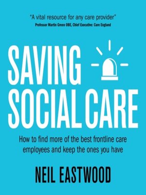 cover image of Saving Social Care